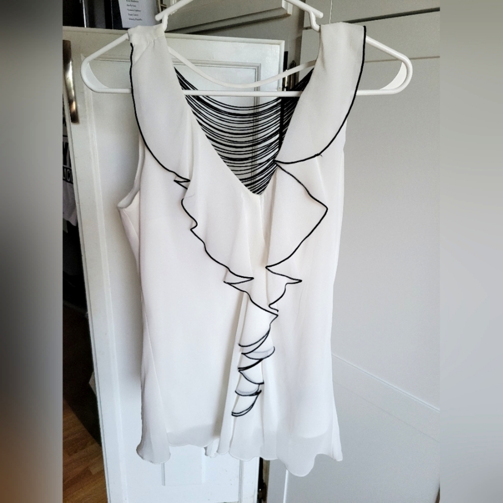 5/20-Womens dressy tank with fun back design